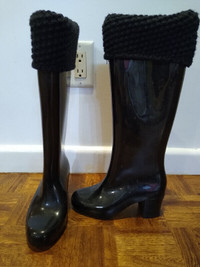 Melissa Jelly Rain Boots size 5