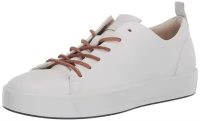 ECCO Women's Soft 8 White Luxe Sneaker 10-10.5, View more