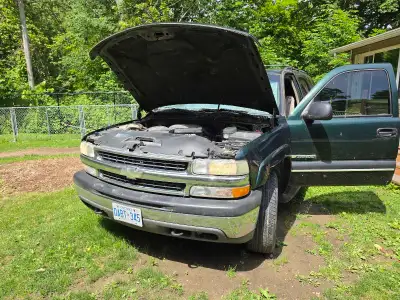 2003 Chev Tahoe,4x4,251343 kms,for parts/ repair/trade ....or cash,alot of changes to safety rules s...