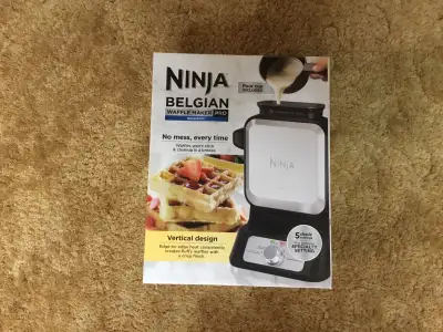 Ninja Belgian Waffle Maker, View more