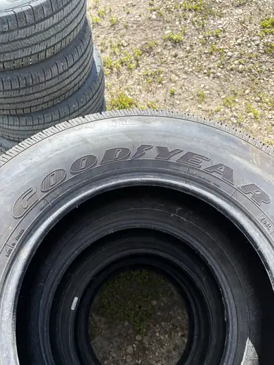 Cleaning out my tire shed These came off a 2005 Yukon Denali I used to own. Good summer tires yet $1...