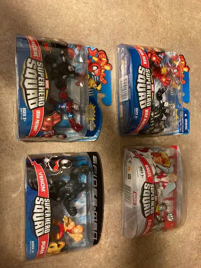 Marvel Super Hero Squad figures moc, View more