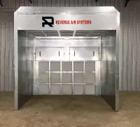 Introducing Spray Booths that require no ducts or vents!! 