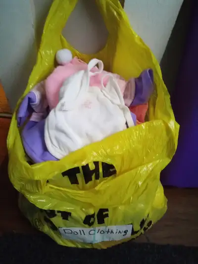 Doll Clothing 25 pieces in total very good condition asking $15