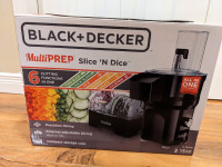 Black & Decker Multi-Prep Slice 'N Dice Food Processor 