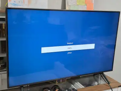 Samsung 43" smart tv, View more