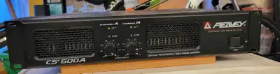 Ampli Pro Peavey CS 500A, View more