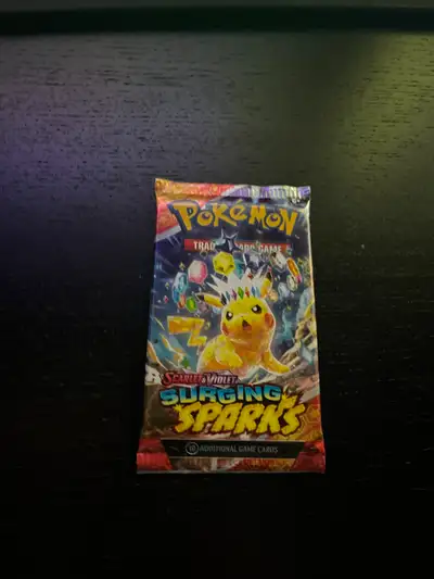Pokemon Surging Sparks booster packs, View more