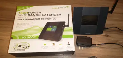 Amped Wireless TAPEX-CA 800mW WiFi router/extender, View more