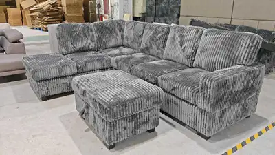 Corduroy Sectional Sofa, View more