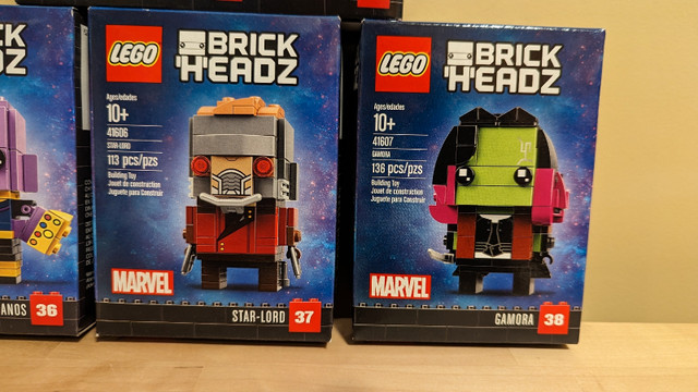 LEGO Brickheadz Marvel Guardians Galaxy - BNIB in Toys & Games in Kitchener / Waterloo - Image 3