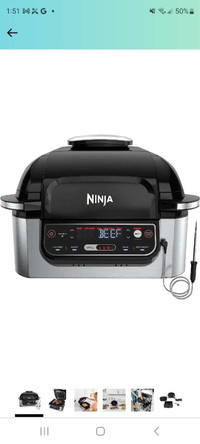 Ninja Foodi Smart Grill (New)