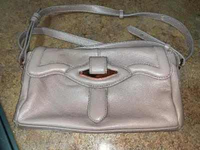 Danier leather purse. Like new. Very clean with hidden back pocket.