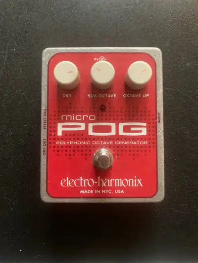 Electro-Harmonix Pog and Fulltone OCD Pedals, View more