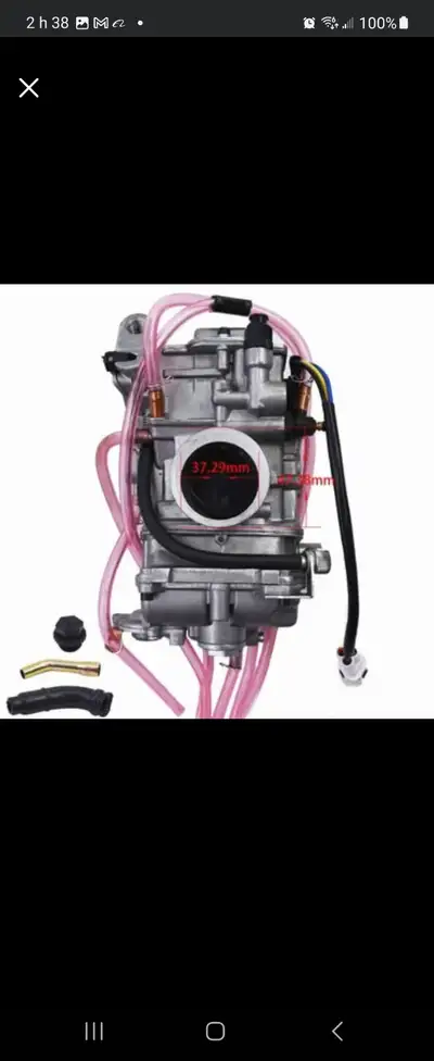Carburateur yamaha WR250 WR250F YZ250F 2001-2013 FCR38 FCR 38mm Pas oem mais la copie pareil.. Fonct...