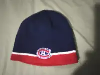 Hat beanie tuque des Canadiens de Montréal grandeur junior 2-3 x