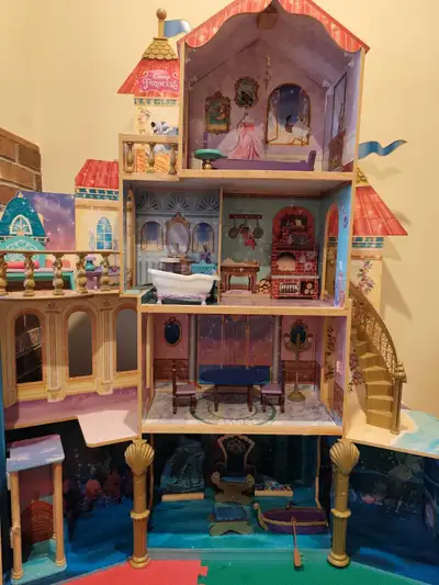 The Little Mermaid Dollhouse, View more