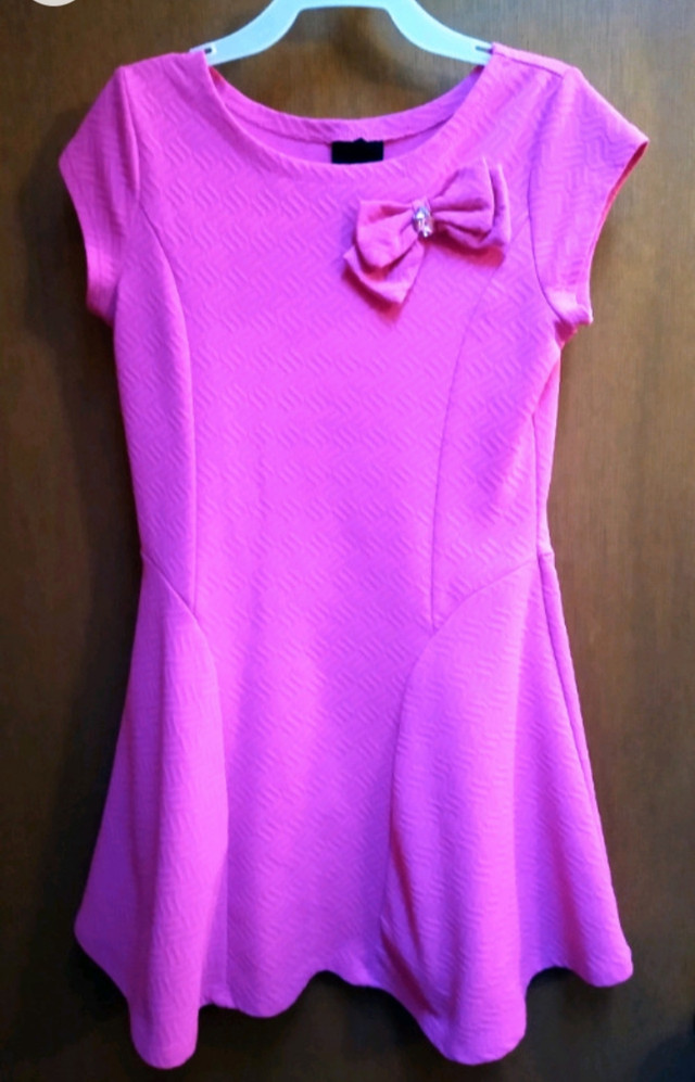 Girl's Pretty Pink Dress  in Clothing - 5T in London