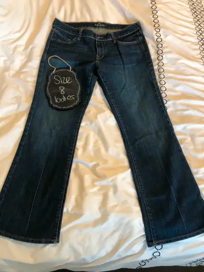 Diva Wide Leg ladies jeans - 8 short, View more