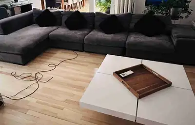 Sectional couch | canapé sectional, View more