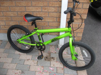Barely used 20" Huffy Brazen BMX bike is in a great condition.