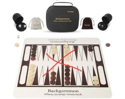 Backgammon Sets for Adults, View more