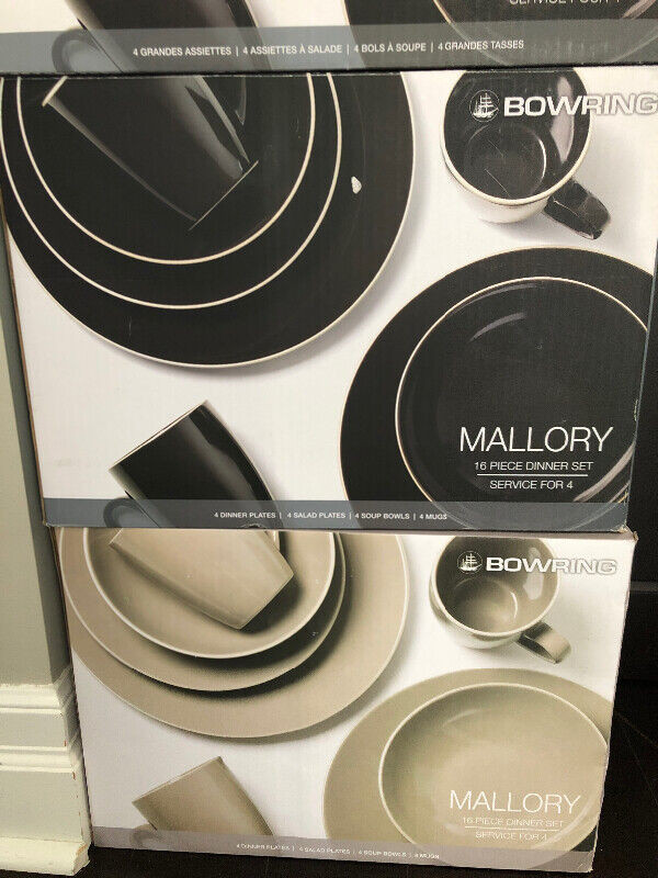 Bowring “Mallory” dishes - 4 settings. in Kitchen & Dining Wares in Hamilton - Image 4