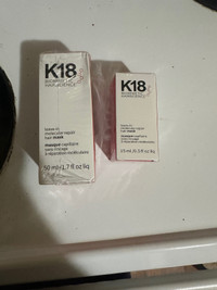 BRAND NEW IN THE BOX K18 hair mask