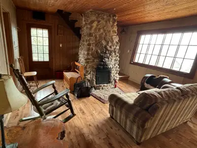 maison champêtre à louer St-Donat  près lac Ouareau