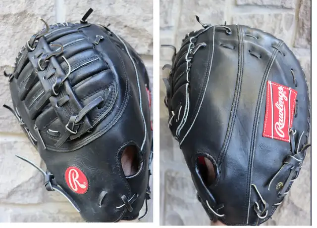 Right Hand First Base Gloves Rawlings Wilson Leather Baseball So in Baseball & Softball in Markham / York Region - Image 10