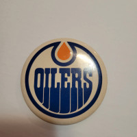 Vintage NHL pins macarons, broche Oilers Canadiens