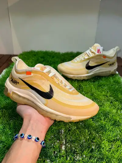 Selling lightly used AM97 OW OG “The Ten”, only shoes nothing else. Shoes are yellowed due to age, v...