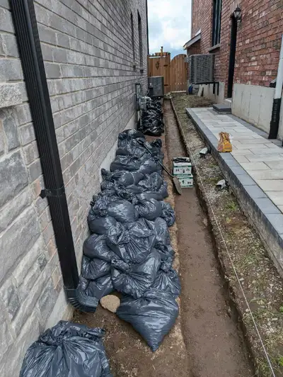 free dirt from side of my house, View more