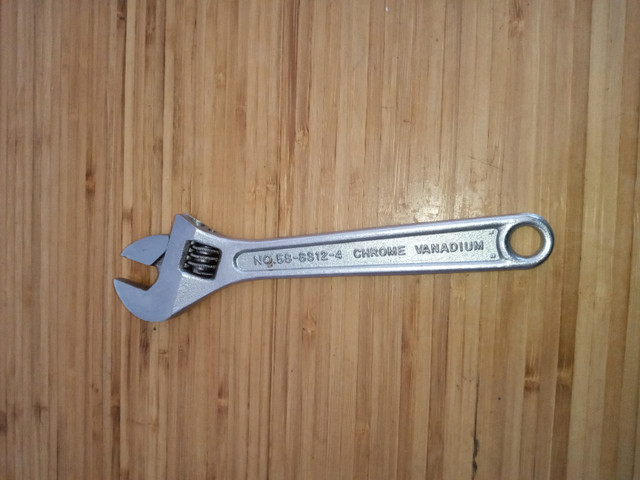 8" Mastercraft adjustable wrench in Hand Tools in St. Catharines