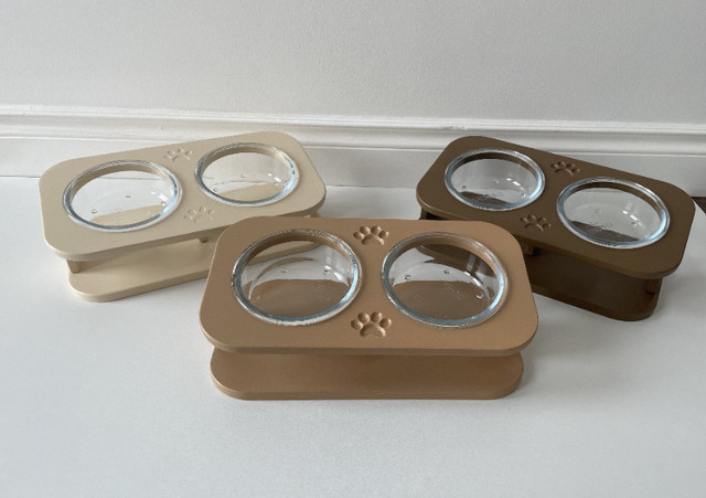 MDF cat and dog food bowl stand in Accessories in Red Deer - Image 2