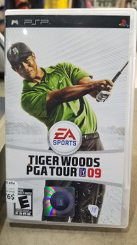 Tiger Woods PGA Tour 09 PSP Game