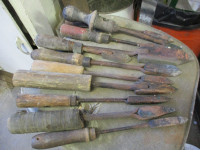 BUNCH OF OLD 1930s SOLDERING IRON TOOLS $2.00 EA. METAL WORK