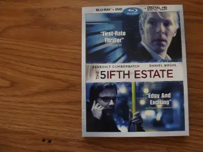 "The 5ifth Estate" (Benedict Cumberbatch) Blu-Ray + DVD I have for sale "The 5ifth Estate" Blu-Ray +...