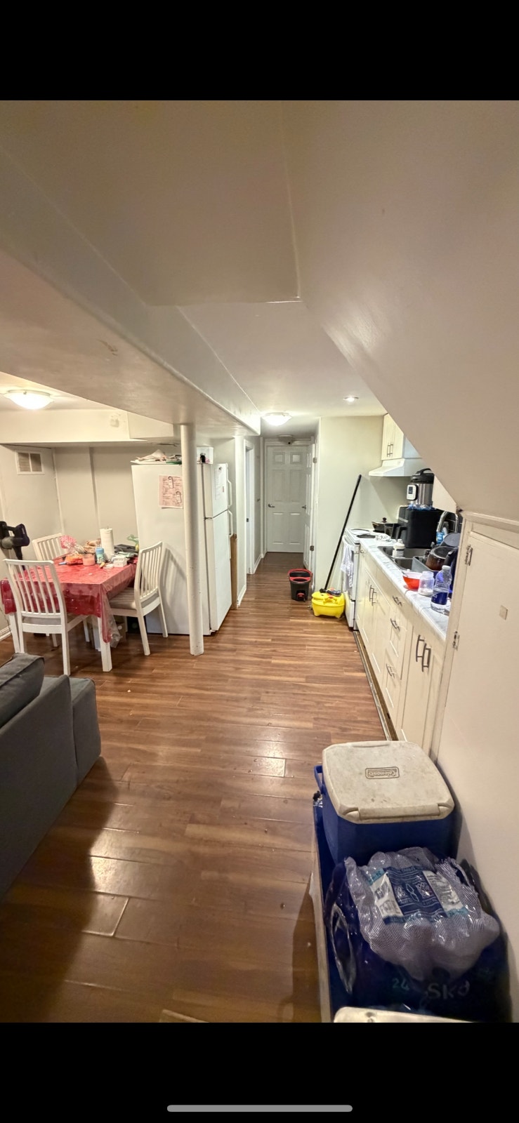2 bed bsmt apart available for rent from Oct 1- Keele + Eglinton 3