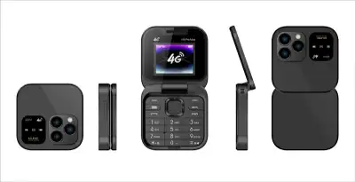 Brand new in a box 4G small flip phone unlocked phone for sale, View more