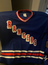 Old School New York Rangers Jersey #24 and Sweater