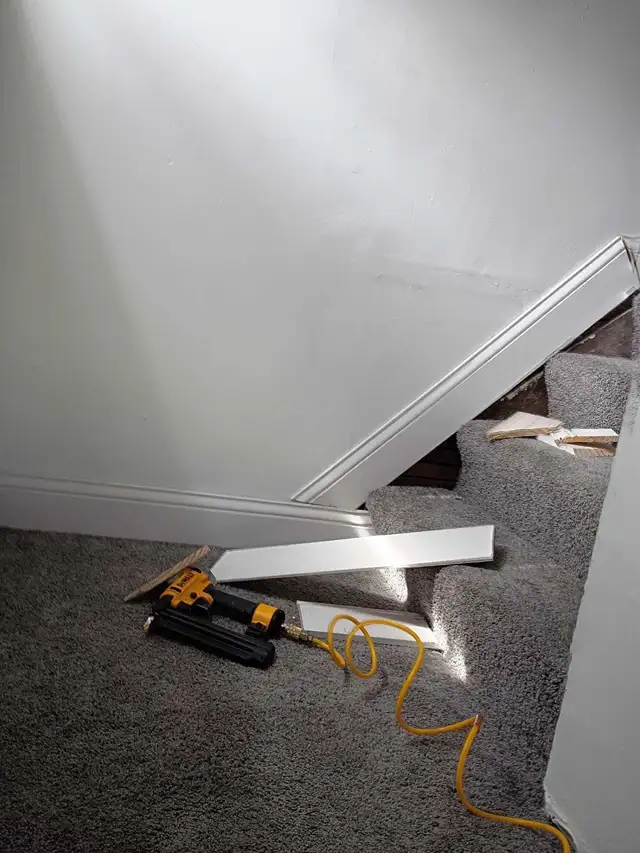 baseboards installation