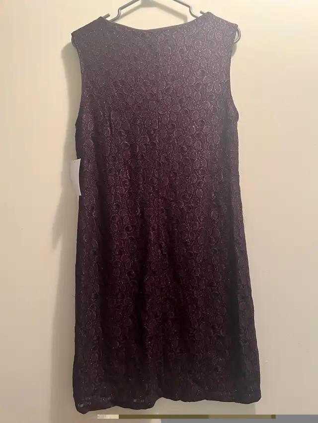 R&M Richards Womens 2pcs  Jacket /  Dress 14, Plum in Women's - Dresses & Skirts in Mississauga / Peel Region - Image 9