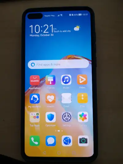 like new unlocked Huawei P40 - dual sim phone in silver, View more
