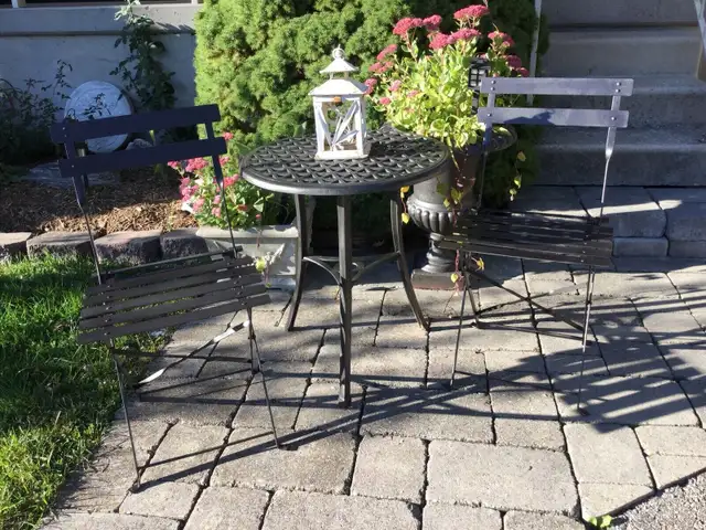 Cast Iron Bistro Set for Patio  in Patio & Garden Furniture in London - Image 7