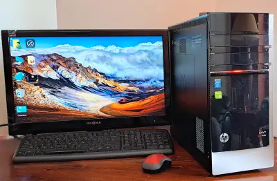 Asking $222 O.B.O. for this professionally upgraded HP ENVOY/Beats Audio desktop computer. It's an b...