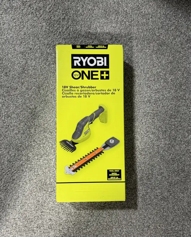 RYOBI 18V+ Cordless Battery Grass Shear and Shrubber Trimmer  in Power Tools in Calgary - Image 2