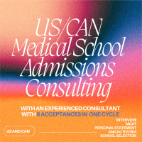 US/Canada Medical School Admissions Consulting - Experienced