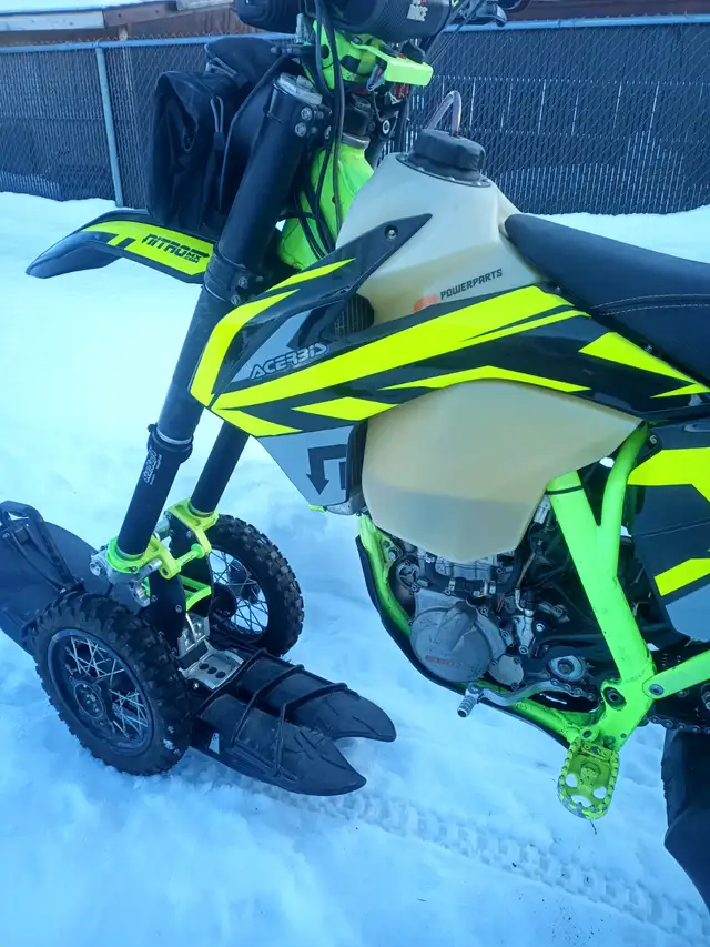 KTM /Yeti snowbike in Dirt Bikes & Motocross in Edmonton - Image 5