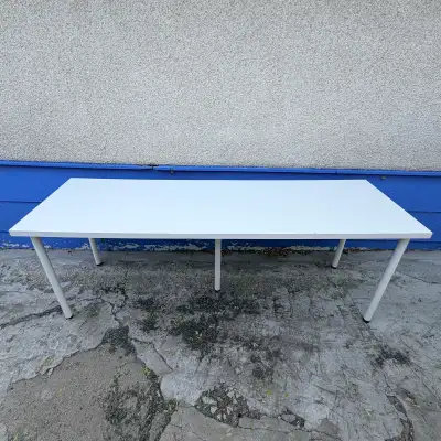 IKEA Large White Desk / Table – 200 × 60 cm, View more